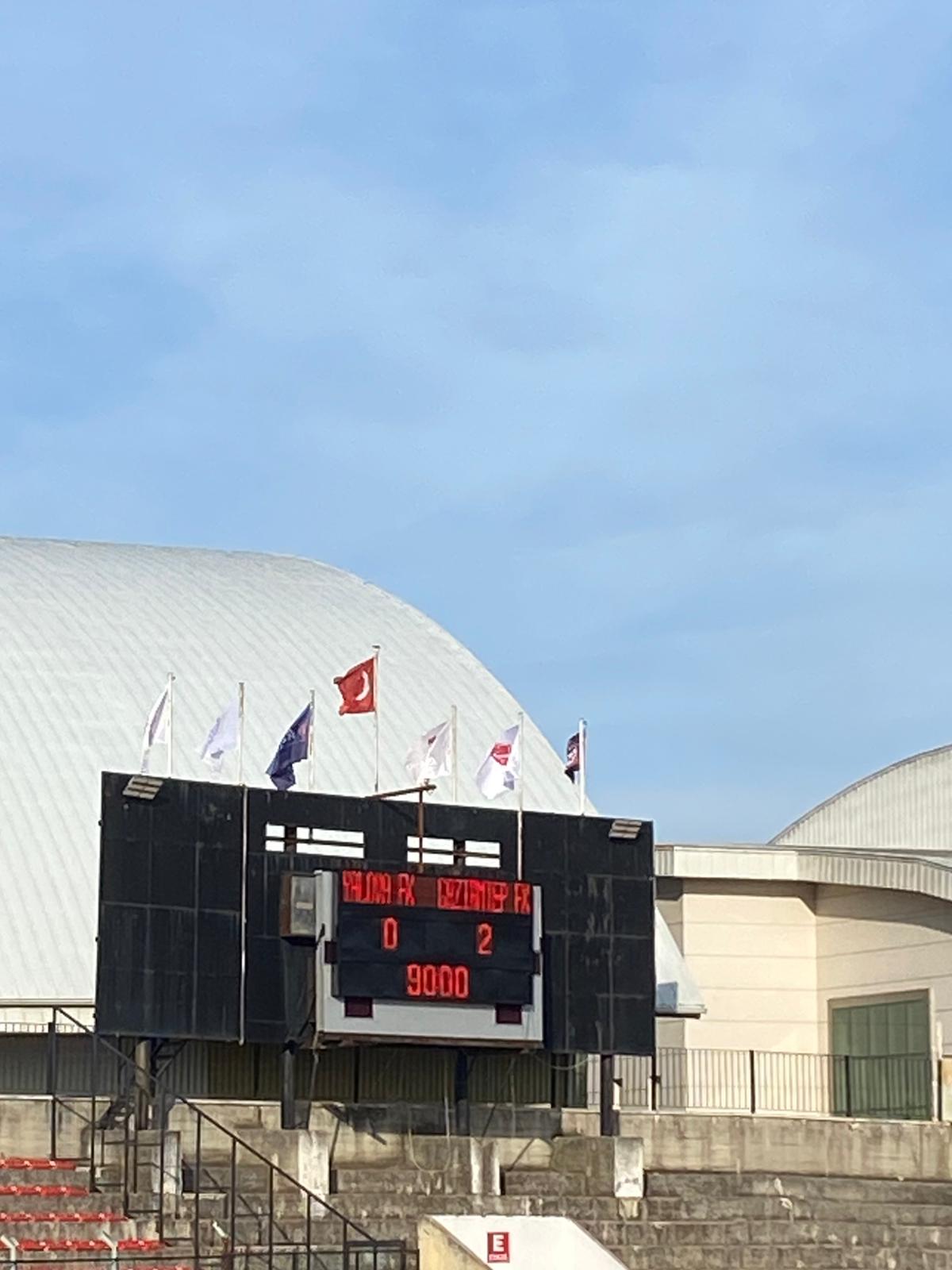 TDHDGHD YALOVA FK GAZİANTEP FK KARŞISINDA MAĞLUP